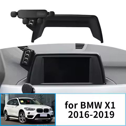 Car Mobile Phone Holder for BMW X1 2016~2019 F48 (6.5in) GPS Bracket Navigation Stand Auto Accessori