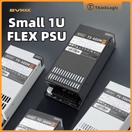 BVK FLEX PSU 300W 400W 500W 600W Small 1U Power Supply Full Modular Graphics Card Power