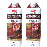 UCC - 日本 UCC GOLD SPECIAL 微甜冰咖啡 1000mL X 2 到期日 2026-2-28
