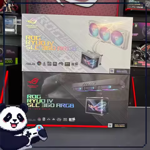 Rog Ryuo 4th 360 Water Cooled Cpu All In One Water Cooled Heat Sink 6.67inch Amoled Curved Screen 2k