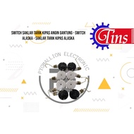 Hanging Fan Pull Switch - Alaska Switch - Alaska Fan Pull Switch