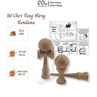 Đồ Chơi Tung Hứng Bằng Gỗ Của Nobita Doraemon Kendama Đồ Chơi Nhật Bản - Monwood - TỰ TÔ MÀU