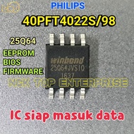 PHILIPS 40PFT4022S/98 IC 25Q64 EEPROM / BIOS / FIRMWARE 40PFT4022 40PFT4022S 40PFT4022S98