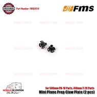 FMS Part FMSEX114 Mini Plane Prop Claw Plate (2 pcs) for 500mm PA-18 Parts, 410mm T-28 Parts