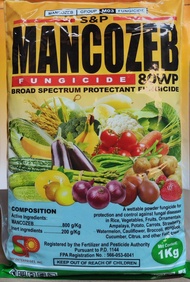S&P Mancozeb 80WP(Blue) - 1kg / Mancozeb Fungicide / Mancozeb blue