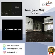 Lantai Granit Polos Sandimas Tipe Jet Black 60 cm x 60 cm