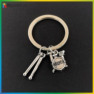 Mypink Drum  Music Lovers Ro Bapa Pendant Band Kit Drum Keychain Bapa Keychain MY