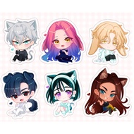 Alien Stage ALNST 2.5” Acrylic Charms, Till, Ivan, Sua, Mizi, Luka, Hyuna