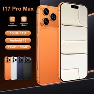 Mobile Phone i17Pro Max True 4G4+64GB Android 15 Platform Smartphone Exclusive Supply