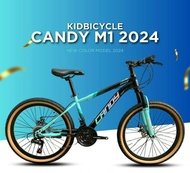 จักรยานเสือภูเขาเด็ก CANDY รุ่น M1 ล้อ 24 นิ้ว NEW2024