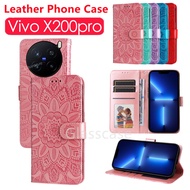 Casing For Vivo X200 X100 X100s X 200 Pro Mini X200Pro X200ProMini X100Pro X100sPro VivoX200Pro Leat
