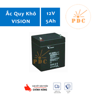 Ắc Quy VISION 12V 5Ah CP1250 - (PDC-TECH)