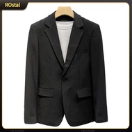 Men Suit Coat Suit Jacket Mens Business Suit Coat for Workwear Single Button Lapel Long Sleeve Solid