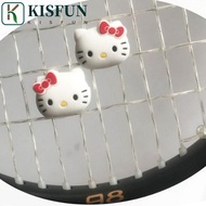 KISFUN 2pcs Tennis Vibration Dampeners, Silicone Anti-vibration Tennis Shock Absorber, Strings Dampers Shockproof Animal Cat Tennis Racket Damper for Racquetball