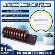 Restaurant Pager Wireless Calling System 10 PCS Buzzer buzzer for restaurant 16pcs buzzer alarm