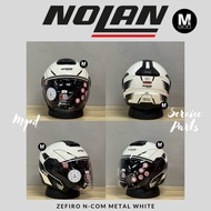 NOLAN HELMETS N40-5 ZEFIRO N-COM (030 MADE IN ITALY OPEN FACE DOUBLE VISOR HELMET NOLAN SERIES