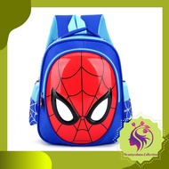 Toddi Spiderman Backpack School Bag - 1801 - Blue