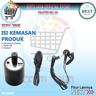 " Ear Listen Mini Spy Bug Wall Home Microphone Alat Pemantau Pendengar