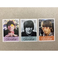 {JK} Gibraltar 1999 - The 30th Wedding Anniversary Of John Lennon And Yoko Ono Stamps 3V MNH