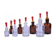 White glass dropper bottle/ Brown glass dropper bottle/ Plastic or glass dropper bottle