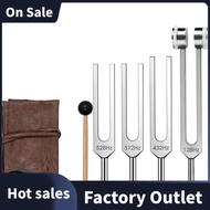 Tuning Fork Set-Weighted& Unweighted-Frequency Tools(128Hz 432Hz 512Hz 528Hz) Includes Activator, Ma