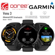 GARMIN VENU 3 / 3S ADVANCED GPS SMARTWATCH WITH UP TO 14 DAYS OF BATTERY LIFE  /HRV STATUS - 010-027