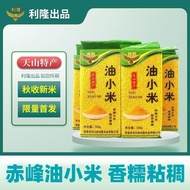 Grains 2026 New Yellow MilletNourishing Yellow RiceRice OilMillet Gruel Vacuum Packed 内蒙古赤峰新黄小米真空装有米