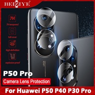 กันรอยกล้องหลัง For Huawei P50 P50 Pro ฟิล์มกระจกเลนส์กล้อง For Huawei Mate 40 40 Pro/P40 P40 Pro P30/P30 Pro Camera Lens Protection Film