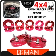 4x4 FRONT LIFT UP KIT 2 INCH 25MM SPACER TOYOTA FORTUNER HILUX VIGO REVO ROCCO 4WD RANGER T6 T7 T8 NAVARA D40 NP300 DMAX TRITON PAJERO SOPRT ABSORBER SPACER