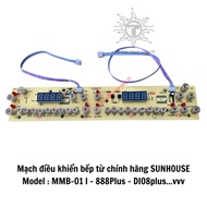 SUNHOUSE induction cooker control circuit model: MMB-01l - 888plus - DI08plus
