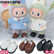 MARA  Shoes, 17cm PU Leather Doll Shoes, Fashion Photo Props Toys Multicolor Academic Style Shoes Fo