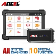 ANCEL เครื่องอ่านรหัสรถยนต์ X7 OBD2เครื่องอ่านรหัสแบบมืออาชีพพร้อม DPF น้ำมัน ABS IMMO EPB 10รีเซตบร