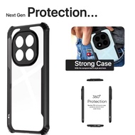 Redmi Note 14 Pro+ Transparent Airbag Casing For Redmi Note 14pro+ Note 14 14note 14pro plus back co