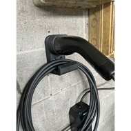 GANTUNGAN Type CCS2 - EV Charger Cable and Type 2 Plug Wall Holder EV Charger Cable Wall Hanging/