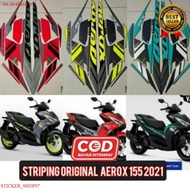 (ORI) Striping stiker sticker Motor Aerox 155 2021 Original