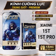 Xiaomi 15t, 15t pro premium transparent tempered glass full screen phone screen protector