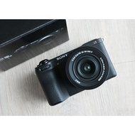 SONY Alpha A6700sony a 6700 Kit ILCE6700 Black Lens 16-50 mm LIKE NEW Complete Small Sc not a7c