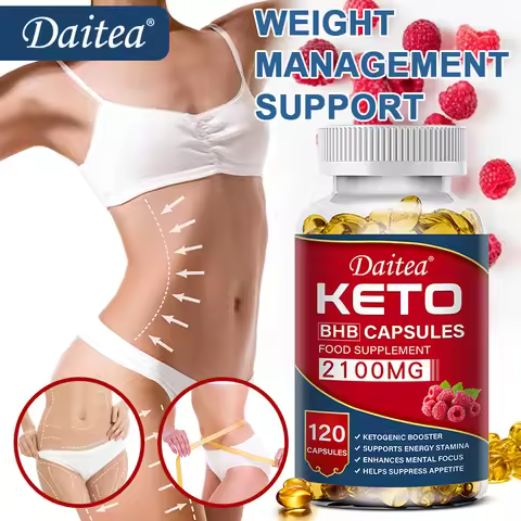 Keto BHB Capsules 2100mg, Appetite Suppressant, Supports Weight Management, Metabolism, Detox, Diges