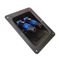 PACKAGE: Terminal 2-Hole ConcaveSPEAKON + 2 Sockets ThreadedSPEAKON + 2 Jacks TailSPEAKON