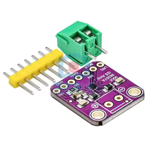 1pcs MAX98357 I2S Audio Amplifier Module - Unfiltered D-Class Amplification - Compatible with ESP32