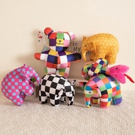 Stuffed Toy Elmer The Elephant Aunt Zelda Cousin Wilbur Grandpa Eldo Snake The Lost Teddy Doll Plush