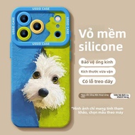 YOUSIDUN | Ốp Lưng Bao Đầy Đủ với Dây Đeo và Thiết Kế Chó Bé Nhỏ Phù Hợp cho iPhone 17 Pro Max iPhon