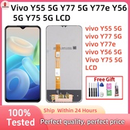 For Display Vivo Y55 5G Y77 5G Y77e Y56 5G Y75 5G LCD Touch Screen Replacement
