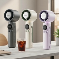 Amgras MetaHeld Pro Turbo Mini Fan, 100 speeds, 5000mAh, 20h cooling, LED display Amgras MetaHeld Pr