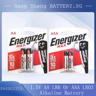 -Energizer 1.5V AA LR6 Or AAA LR03 Alkaline Battery 2PCS-1pack.