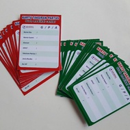 Partus Taxation Card