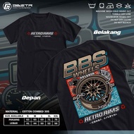BBS Wheels Racing T-shirt | Sports Car Distro Clothes Modification Rims - Automotive T-Shirt Modifie
