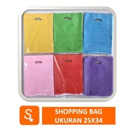 Plastik HD Plong 25x35 Shopping Bag Kantong 25 x 35 Murah