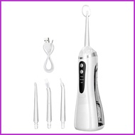 Electric Flosser Rechargeable Gum Irrigator Cordless Teeth Irrigator for Bathroom Shower Countertop 
