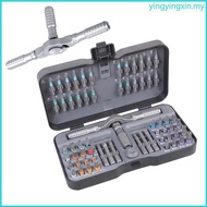YIN 66 Pieces Turning Screwdriver Collection For Electronics Repair Home Maintenance